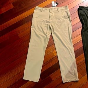 Rhône Commuter collection, khaki pants 36 waist 30 length new with tags